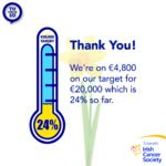 Irish Cancer Society How does my money help 1080 x 1080 Instagram 24 percent